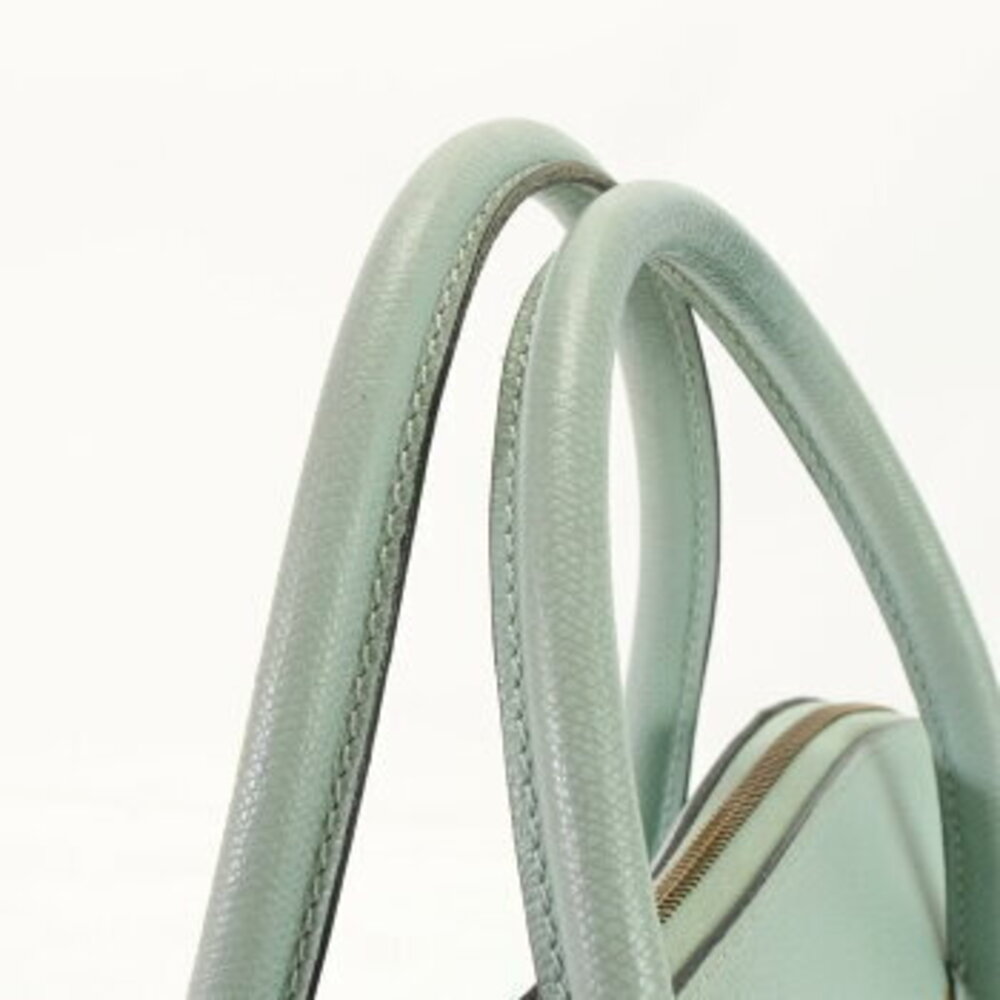 Celine leather shoulder bag crossbody handbag tote green - Picture 6 of 14